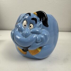 Applause Ceramic Mug Aladdin Genie 3 1/2" Tall With Box‎